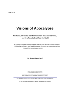 Visions of Apocalypse: End Times in Judaism, Christianity, Islam