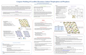 Computer Modeling of Crystalline Electrolytes: Lithium Thiophosphates and Phosphates