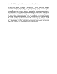 We present a method to optimize Gamma Knife (Elekta, Stockholm, Sweden)