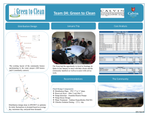 Team 04: Green to Clean Cost Analysis January Trip Distribution Design