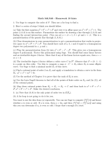 Math 346/646 - Homework 10 hints