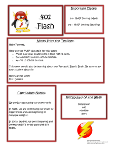 401 Flash Important Dates: