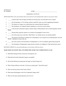 US History IE Mr. Grundfest NAME______________________________________