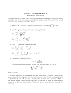 Math 316 Homework 3