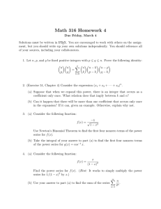 Math 316 Homework 4