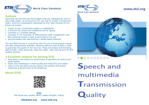 www.etsi.org  Outlook