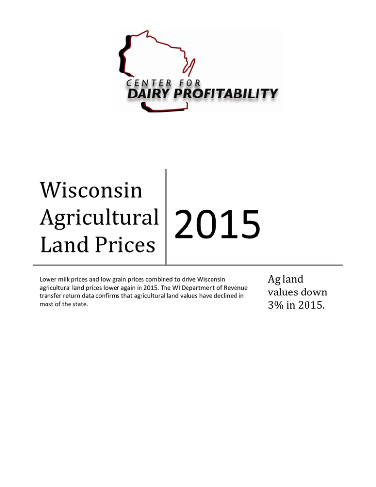 2015 Wisconsin Agricultural