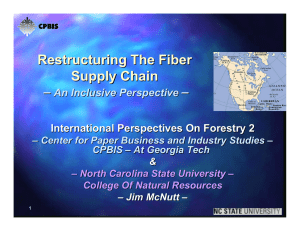 Restructuring The Fiber Supply Chain – An Inclusive