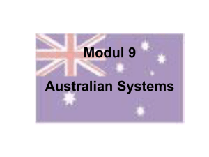 Modul 9 Australian Systems