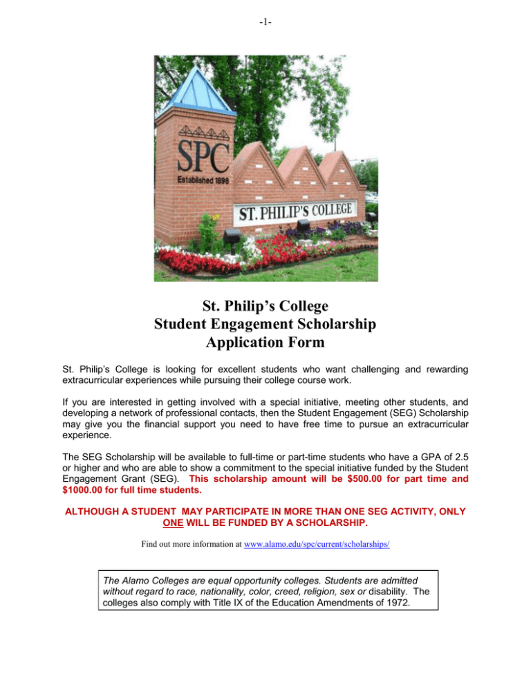 Seg Application Form Seg Application Form And Supporting Documents Guide – PUHRZ