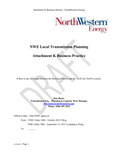 Attachment K Business Practice-Redline-Compliance Filing Updated:2013-09-18 11:44 CS