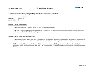 TRMID Version 2 (Effective April 1, 2013) Updated:2013-02-28 17:15 CS
