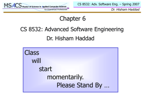 Class will start momentarily.