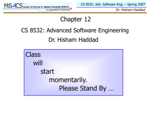 Class will start momentarily.
