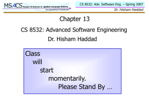 Class will start momentarily.