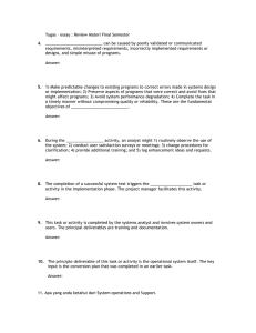 4. Tugas – essay : Review Materi Final Semester