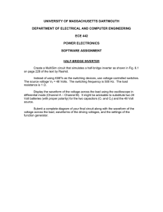 UNIVERSITY OF MASSACHUSETTS DARTMOUTH  DEPARTMENT OF ELECTRICAL AND COMPUTER ENGINEERING ECE 442