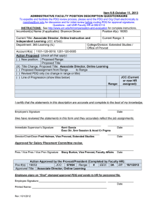 Associate Director, Online Learning (365)