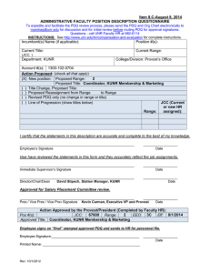 Coordinator, KUNR Membership and Marketing
