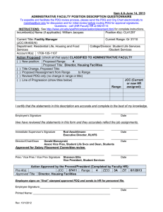 Director, Housing Facilities