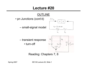 Lecture #20