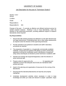 Grade 5 Teaching Technician [DOC 61.50KB]