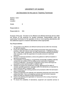 Grade 6 Teaching Technician [DOC 58.50KB]