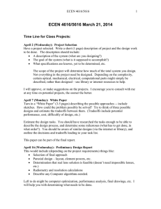 Class Projects .docx