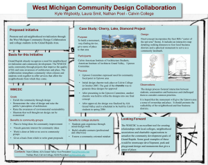 West Michigan Community Design Collaboration: Connecting Students and the City