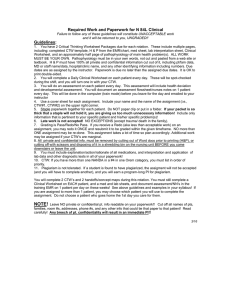 Required paperwork for N84L