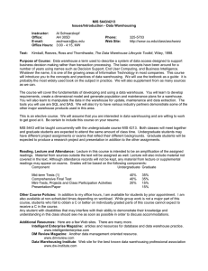 Syllabus, Fall 2007