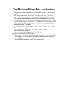 Interview Questions to think about