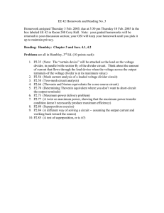 EE 42 Homework and Reading No. 3
