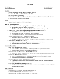 CT Resume Template