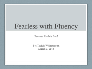 Fearless with Fluency