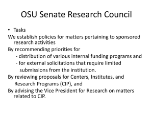 Research Council PowerPoint