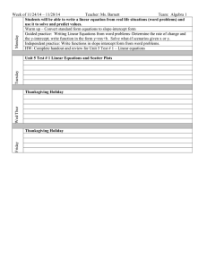 week of 11/24-11/28