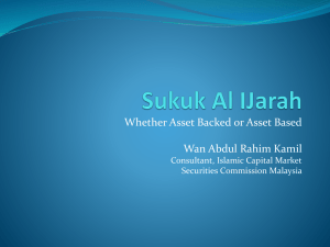 Whether Asset Backed or Asset Based Wan Abdul Rahim Kamil