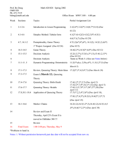 Prof. Bo Deng Math 428/828   Spring 2002  OldH 828