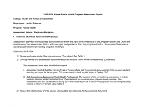 2013-14 assessment report public health