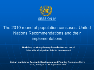 Workshop2015 Census recommendations Haoyi