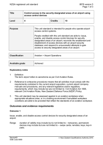 NZQA registered unit standard 8876 version 5  Page 1 of 3