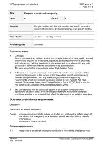 NZQA registered unit standard 8880 version 5  Page 1 of 3