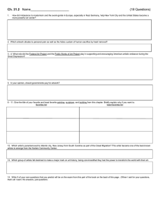 Ch. 31.2  (18 Questions)