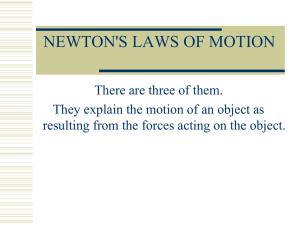 Newton's Laws