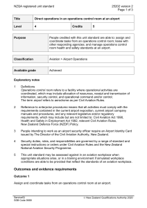 NZQA registered unit standard 25202 version 2  Page 1 of 3
