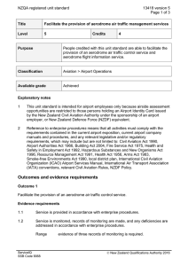 NZQA registered unit standard 13418 version 5  Page 1 of 3