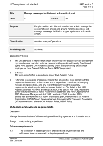 NZQA registered unit standard 13423 version 5  Page 1 of 3