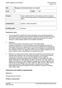 NZQA registered unit standard 13414 version 5  Page 1 of 3