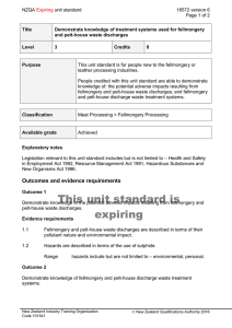 NZQA unit standard 18572 version 6
